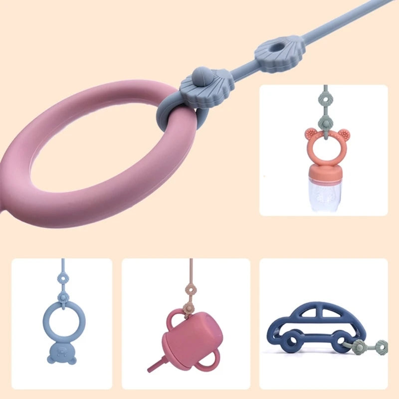 Baby Pacifier Chain with Safety Strap