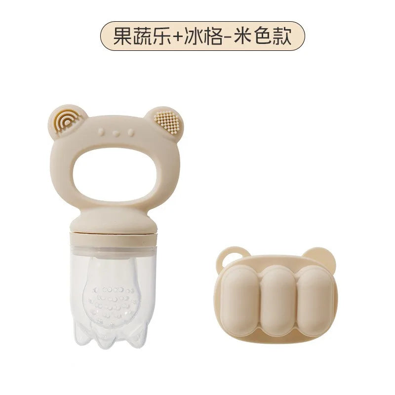 2pcs/set Baby  Food Feeder BPA Free