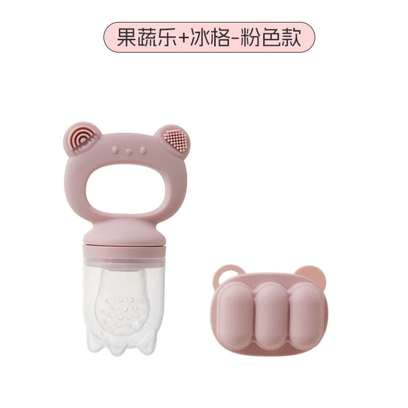 2pcs/set Baby  Food Feeder BPA Free