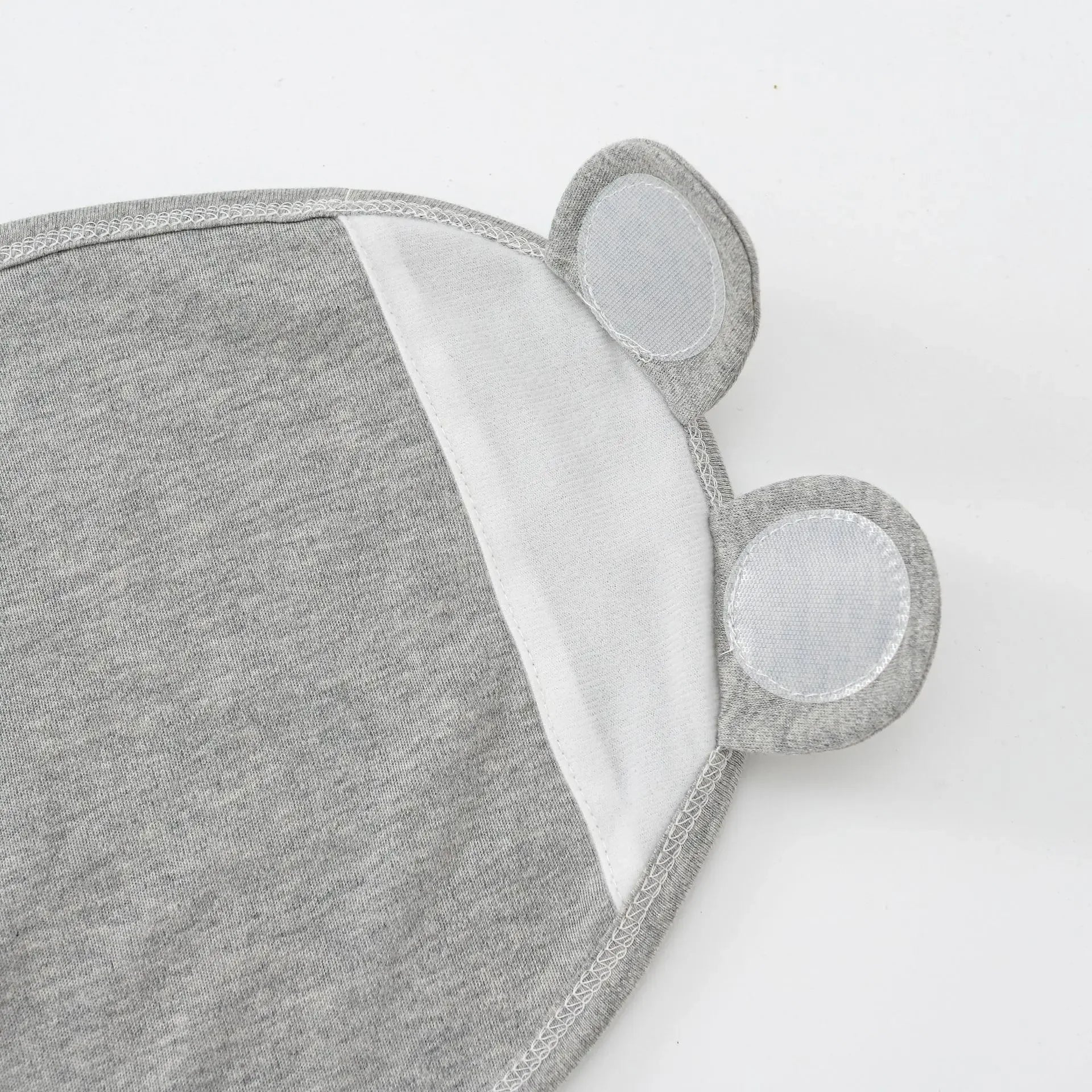 100% Organic Cotton Baby Swaddle Blanket Wrap Hat Set