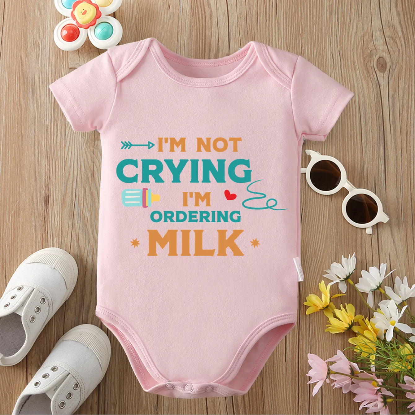 100% Cotton Onesie Bodysuit