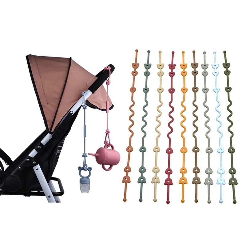 Baby Pacifier Chain with Safety Strap