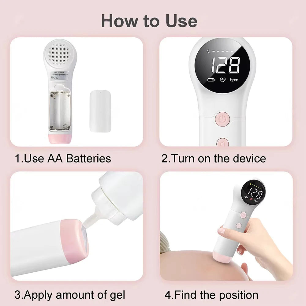 Portable Ultrasound DoppElectronic Monitor