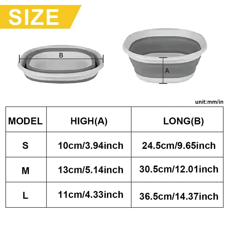 Baby Bathtub Foldable Kids Bathing Tub