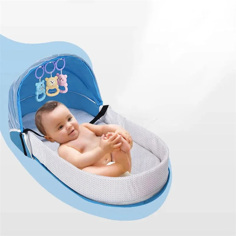 Folding Baby Bed Crib