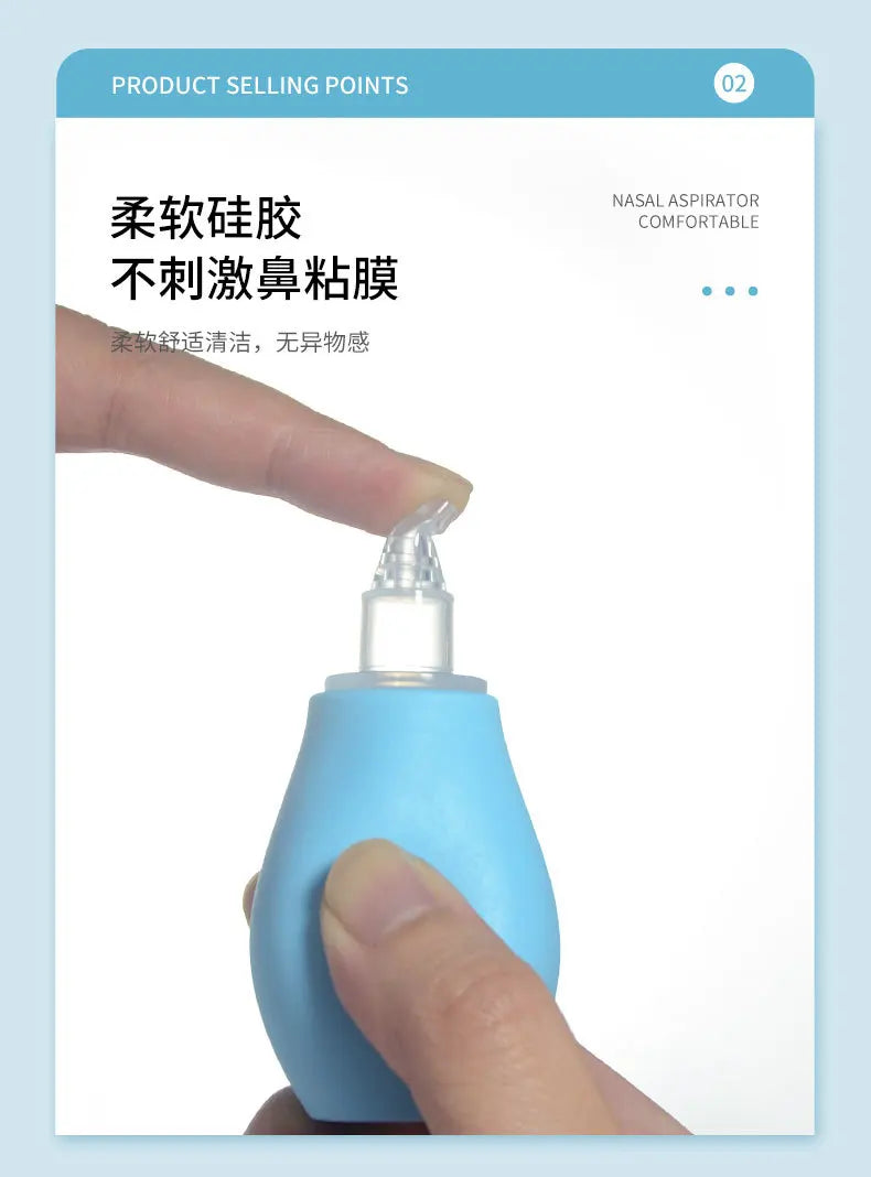 New Born Silicone Baby Safety Nose Cleaner