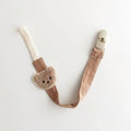 Bear Baby Pacifier Chain Clip
