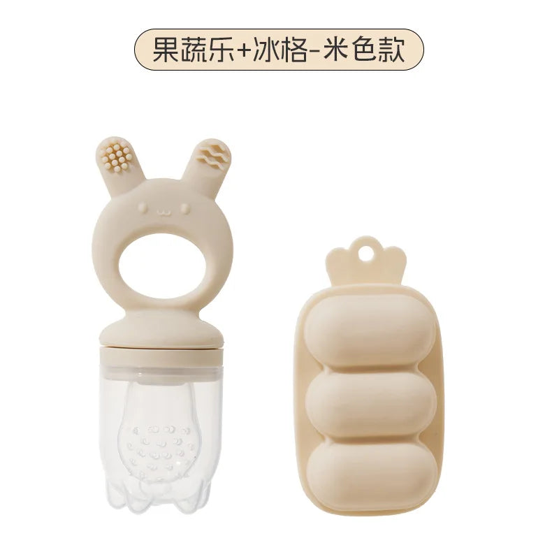 2pcs/set Baby  Food Feeder BPA Free