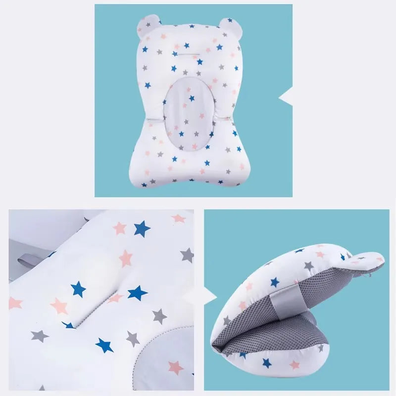 Baby Bath Seat Support Mat Infant Anti-Slip