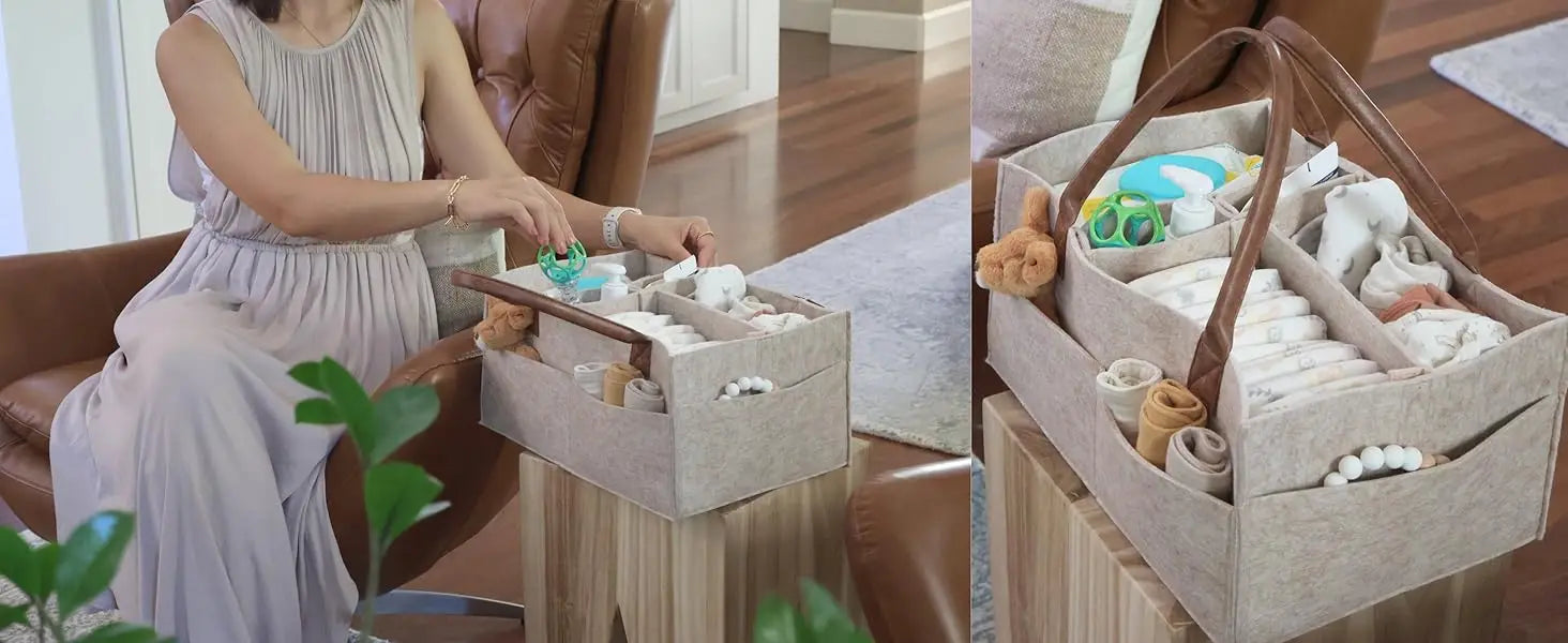 Baby Diaper Caddy Organizer